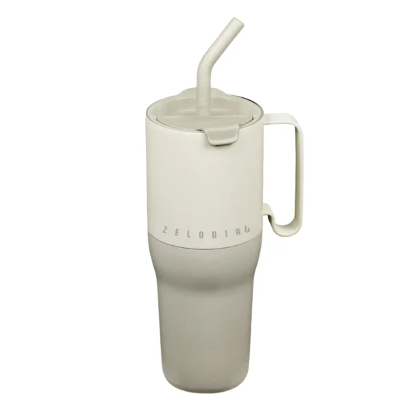 36oz Insulated Tumbler with Multi-Function Lid and Straw - Image 2